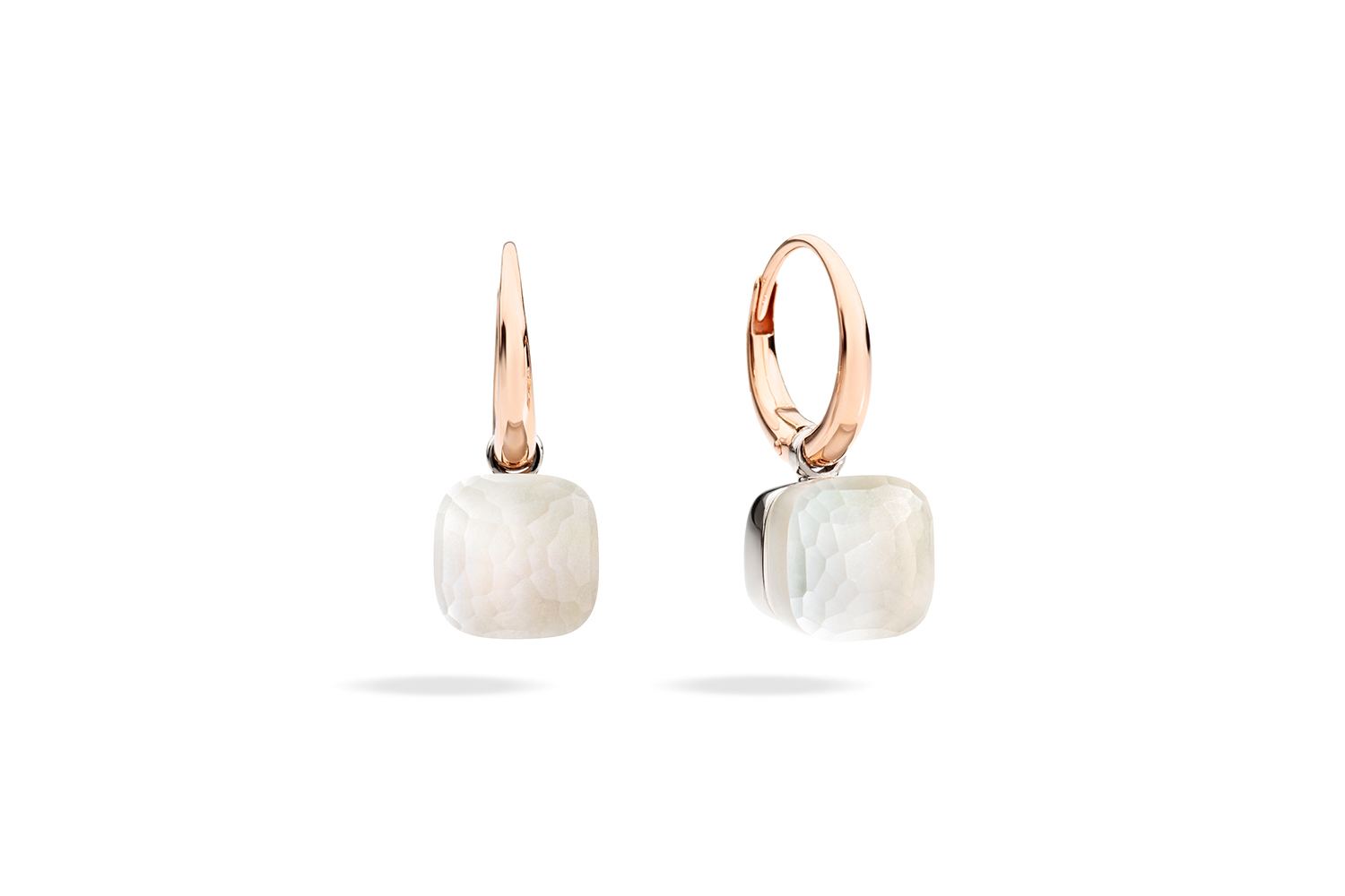 NUDO-GELE-earrings-in-rose-gold-with-white-topaz-mother-of-pearl-by-Pomellato