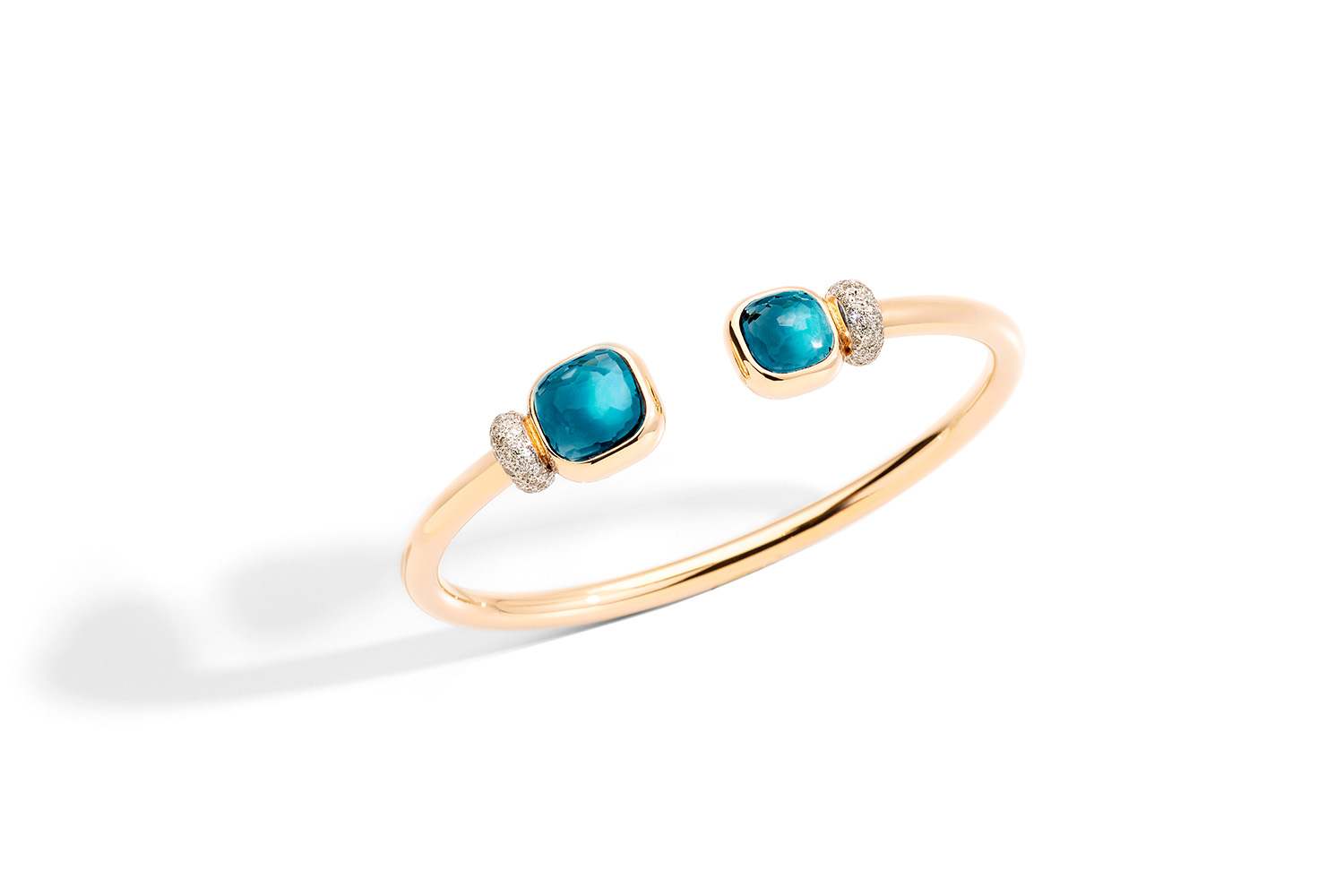 NUDO-bracelet-in-rose-gold-with-London-blue-topaz-and-white-diamonds-by-Pomellato-–-kopia