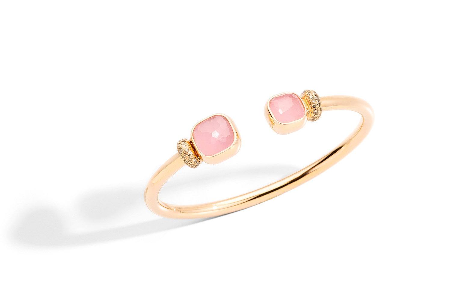 NUDO-bracelet-in-rose-gold-with-rose-quartz-and-brown-diamonds-by-Pomellato-–-kopia