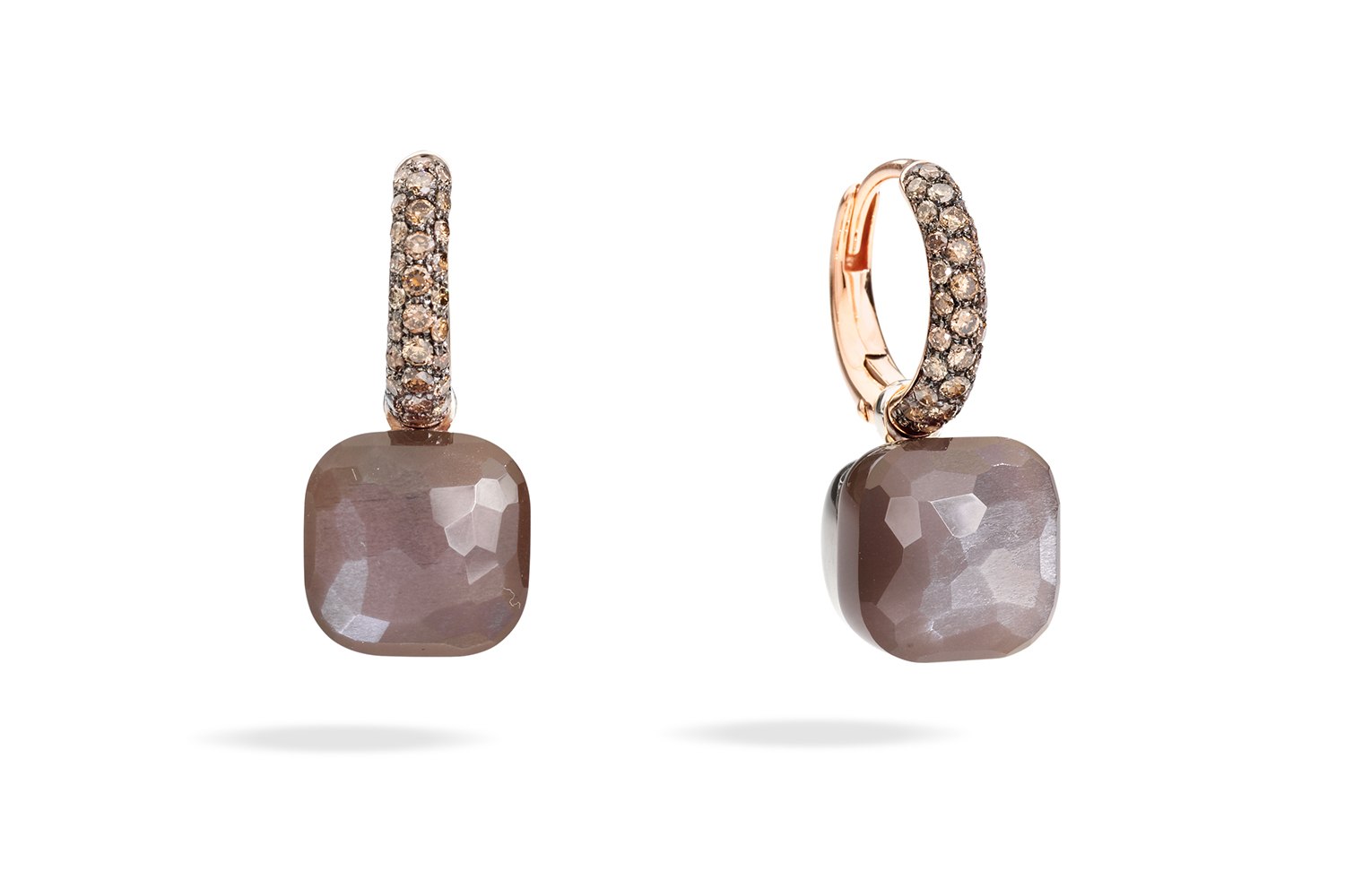 NUDO-CHOCOLATE-earrings-in-rose-gold-with-dark-brown-moonstone-and-brown-diamonds-by-Pomellato-–-kopia