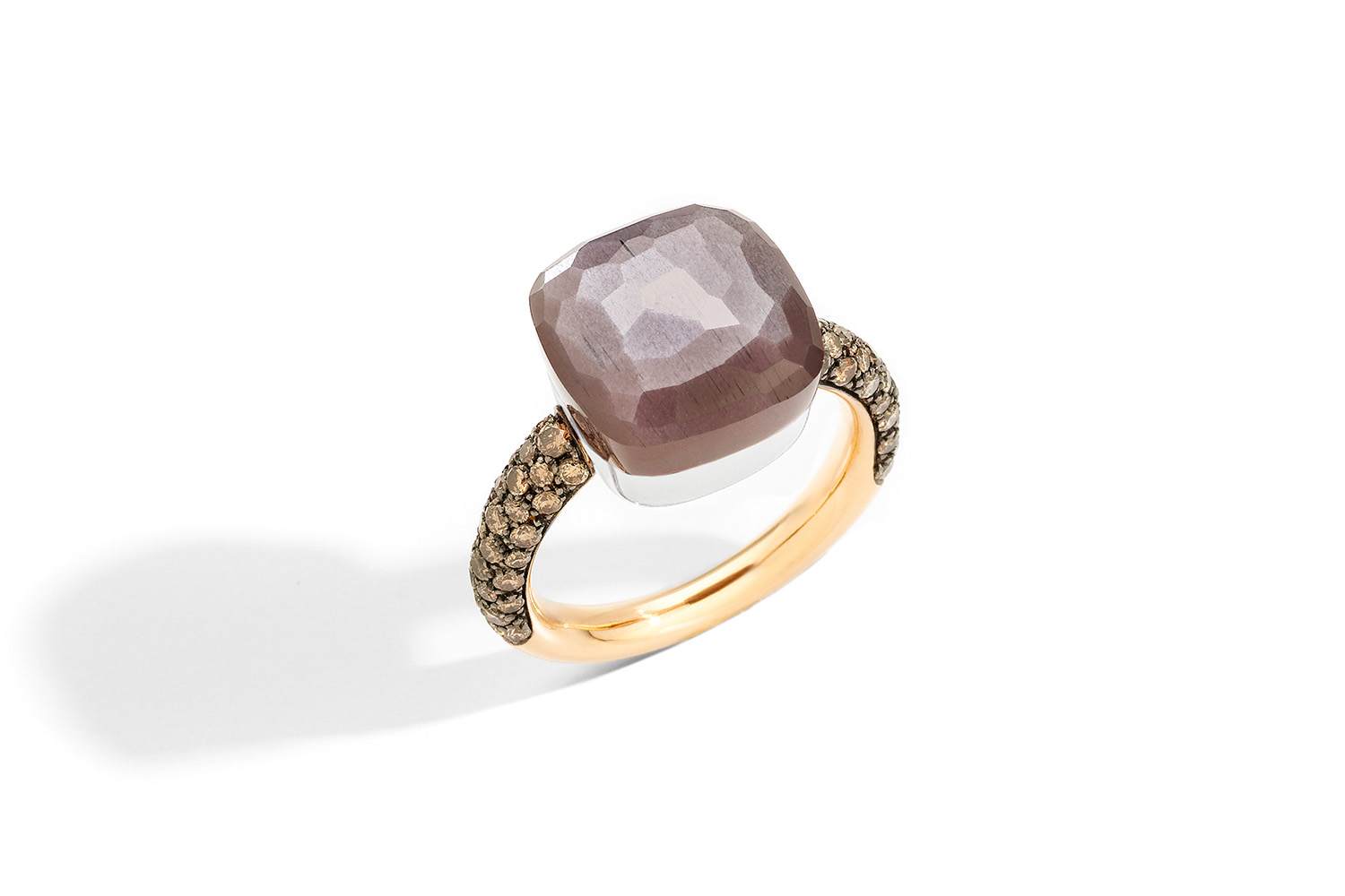 NUDO-CHOCOLATE-maxi-ring-in-rose-gold-with-dark-brown-moonstone-and-brown-diamonds-by-Pomellato-–-kopia
