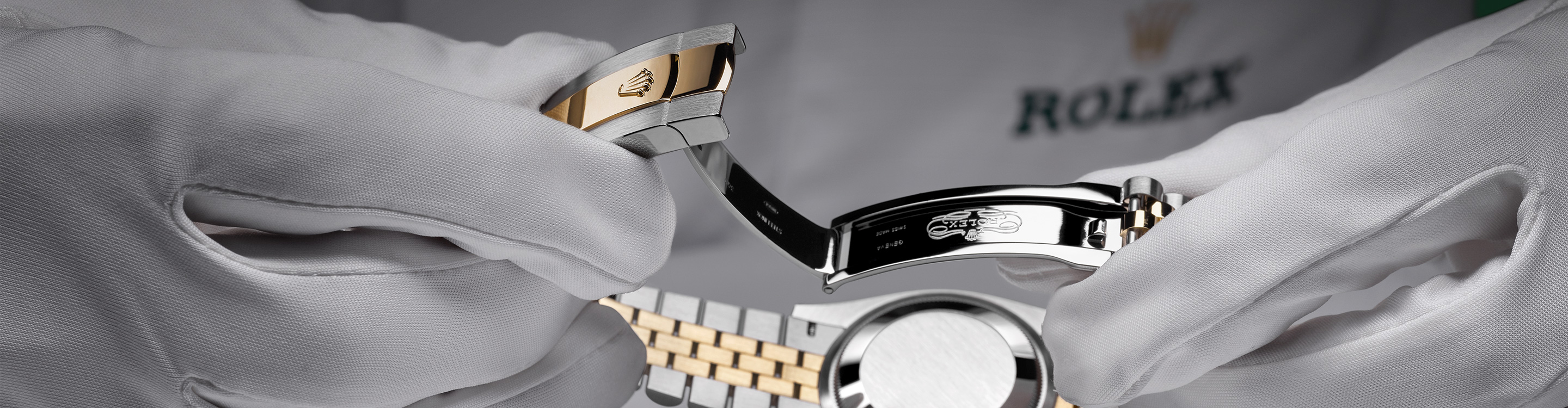 Rolex watch servicing procedure at Sheron