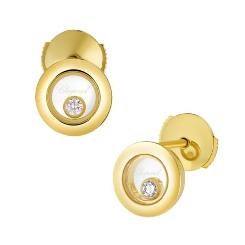 Chopard Happy Diamonds Round Drop Earrings | Pampillonia Jewelers | Estate  and Designer Jewelry