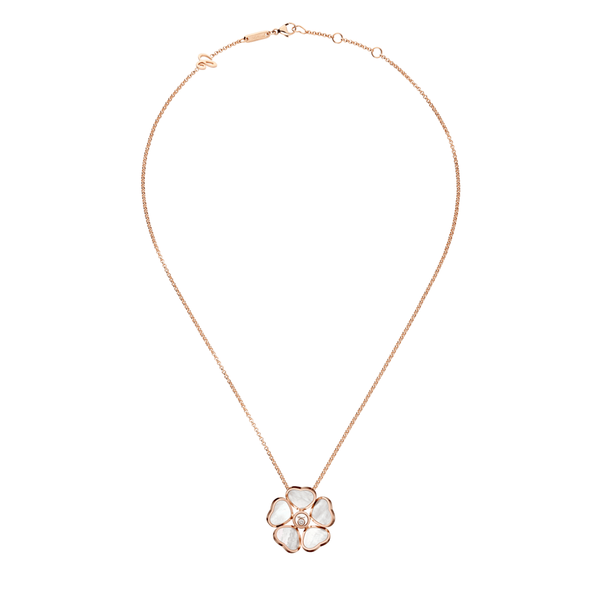 Chopard flower necklace discount