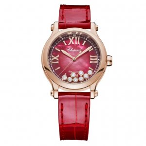 chopard happy sport montre - red-min