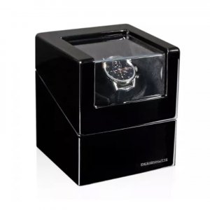 designhutte Watch Winder San Diego 1 - Black Black2-min