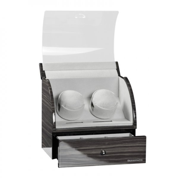 designhutte watch winder basel 2 LCD dark oak2